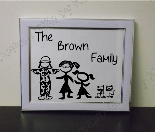 Stick Figure Family Picutre