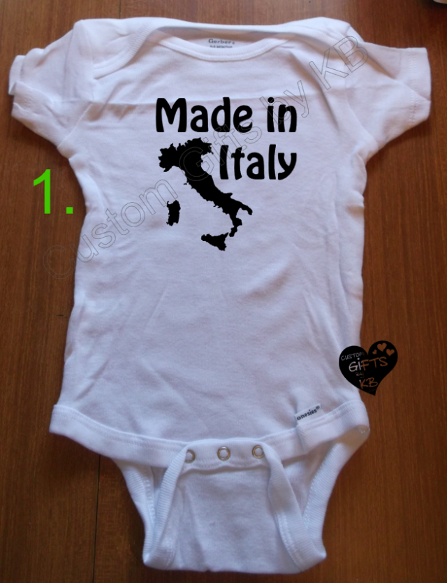 Made in England Custom Made Onesies - Image 2