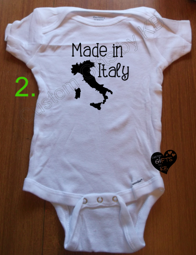 Made in England Custom Made Onesies - Image 3