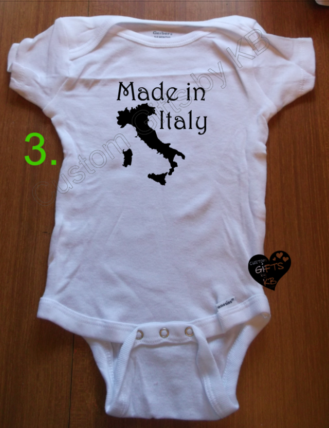 Made in England Custom Made Onesies - Image 5