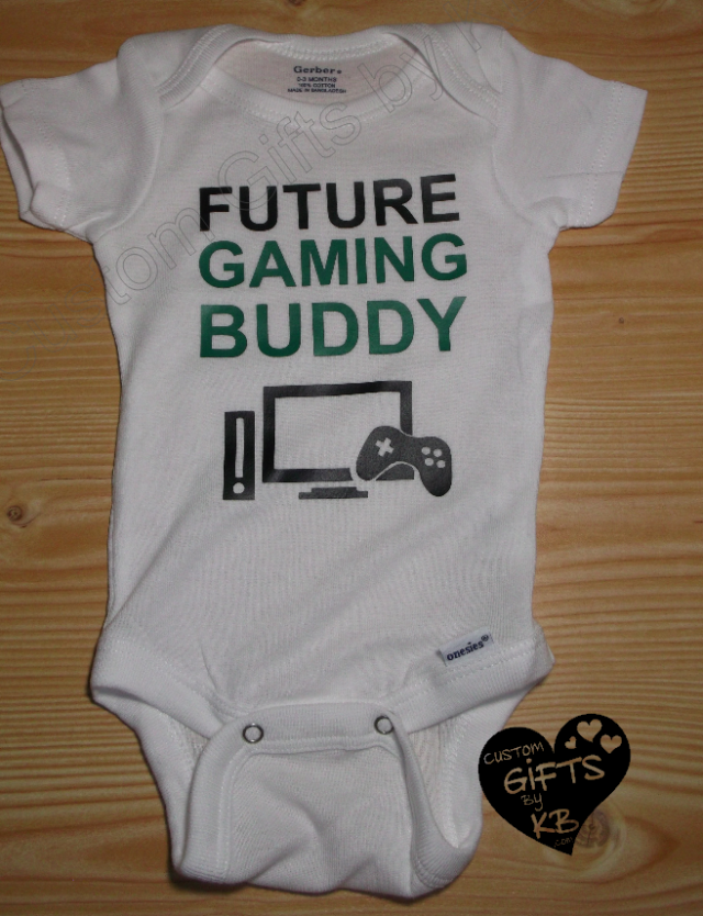 Future Gaming Buddy Custom Onesie