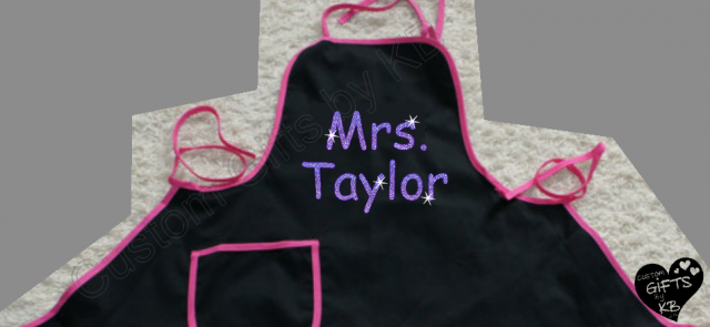 Custom MRS Girlie Apron