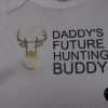 Daddy's Future Hunting Buddy Custom Onesie - Image 3