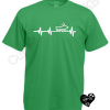 Snowmobile Heartbeat T Shirt - Image 2