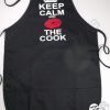 Keep calm and kiss the cook apron - Image 3