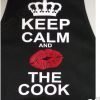 Keep calm and kiss the cook apron - Image 4