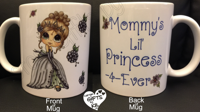 Mommys little princess mug