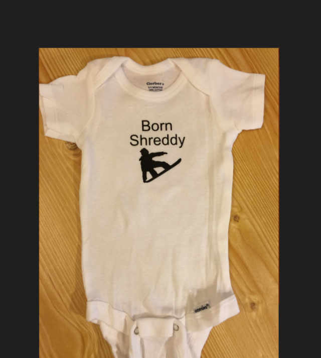 Born Shreddy Onesie