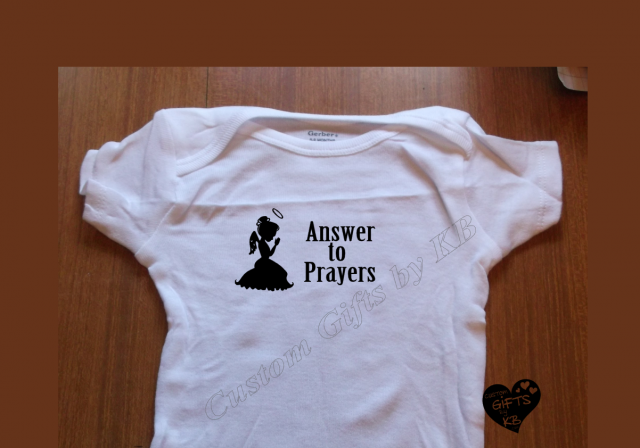 Answer to Prayers Onesie