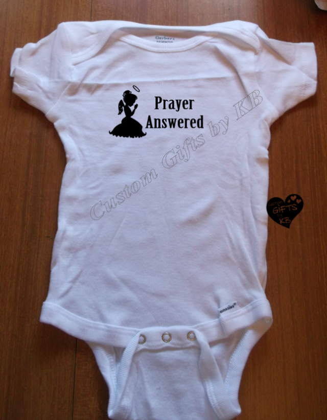 Answer to Prayers Onesie - Image 4