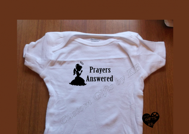 Answer to Prayers Onesie - Image 5