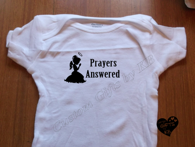 Answer to Prayers Onesie - Image 7