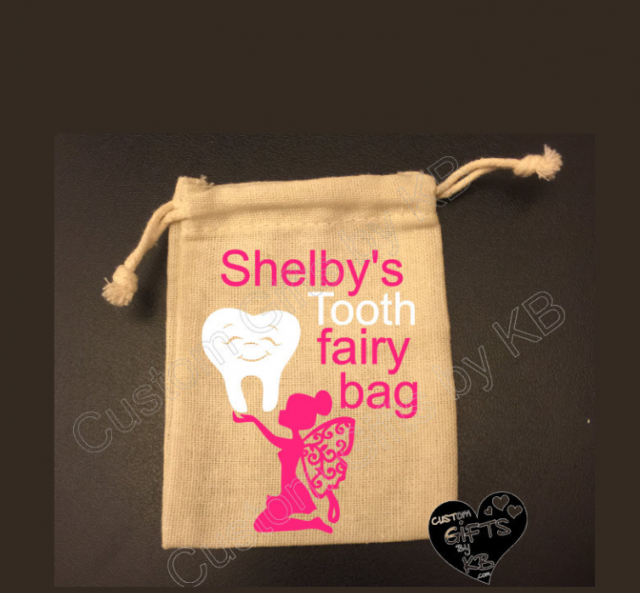 Custom Tooth Fairy Bag