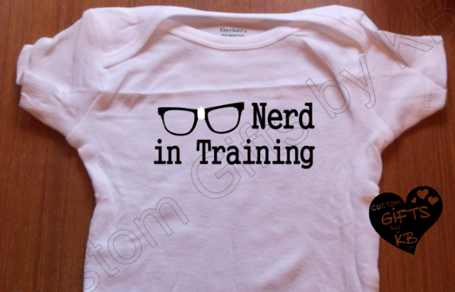 Nerd in Training Onesie - Image 4