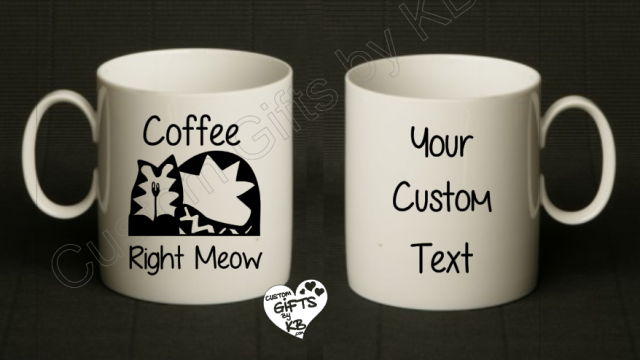 Coffee Right Meow mug