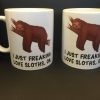 I freaking love Sloths Mug - Image 3