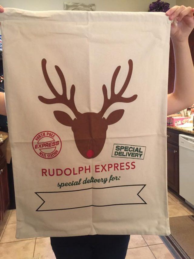 Rudolph Express Sack