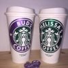 Glitter Name Coffee travel cup - Image 4