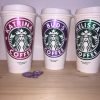 Glitter Name Coffee travel cup - Image 6