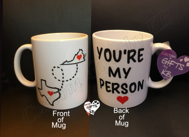 You’re my Person Mug with locations