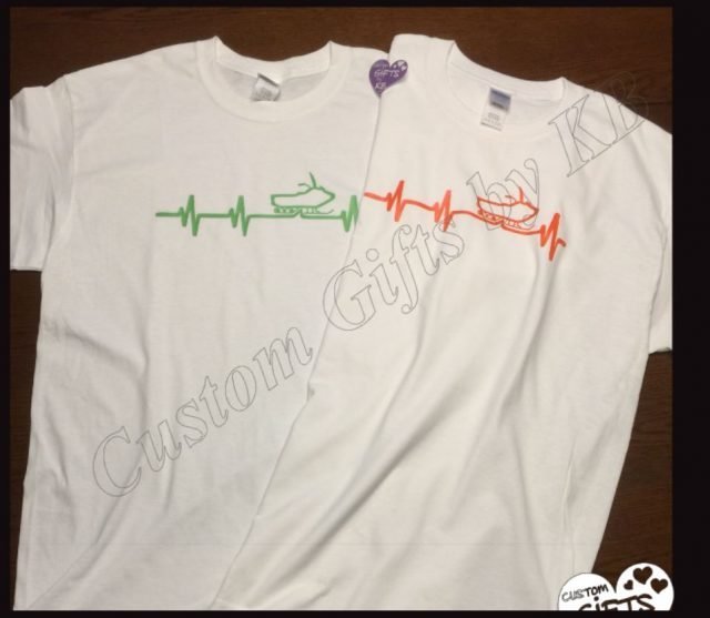 Snowmobile Heartbeat Shirt