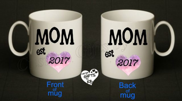 New Mom Mug est with year - Image 4