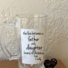 Father and Daughter Beer Glass - Image 3