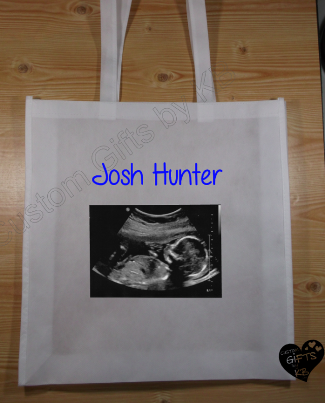 Ultrasound Baby tote bag