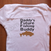 Daddy's Future Fishing Buddy Onesie - Image 4