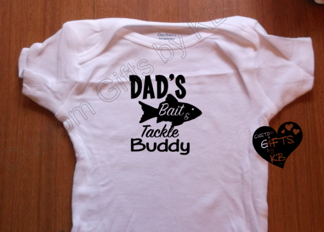 Dad's Tackle Buddy Onesie