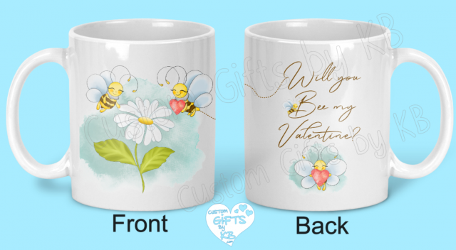 Will you Bee My Valentine Mug