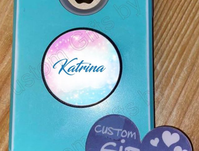 Custom Name Pop Socket