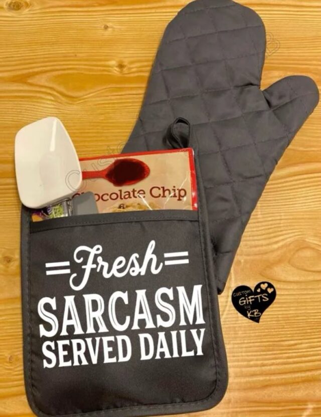 Fresh Sarcasm Served Daily Pot Holder