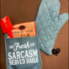 Fresh Sarcasm Served Daily Pot Holder - Image 5