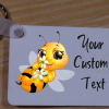 Custom Bee Key Chain with your custom text - Image 6