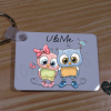 U and Me Owl Couple key chain - Image 3