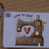 Love to Sew Key Chain - Image 2