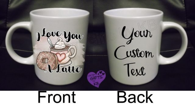 I Love you a Latte Mug