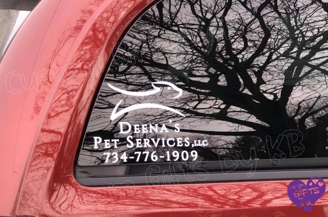 Business Logo Car Decal