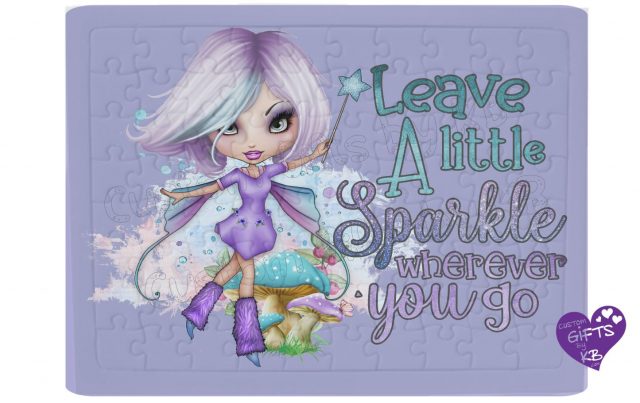 Leave a little Sparkle where you go Puzzle Fairy