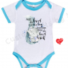 She loved a little Boy more than herself custom elephant baby onesie - Image 2