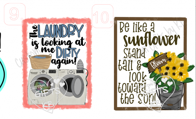 The Laundry is looking at me Dirty Again! - Be like a sunflower stand tall & look toward the sun! Water Slides