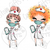 Red Haired Nurses Staying Safe Digital Downloads - Image 2