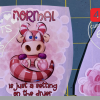 Normal is just a setting on the Dryer Pre-cut Stickers - Unicorn's need coffee too Pre-cut Stickers or WaterSlides - Image 5