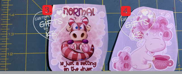 Normal is just a setting on the Dryer Water Slide - Unicorn's need coffee too WaterSlide or Sticker