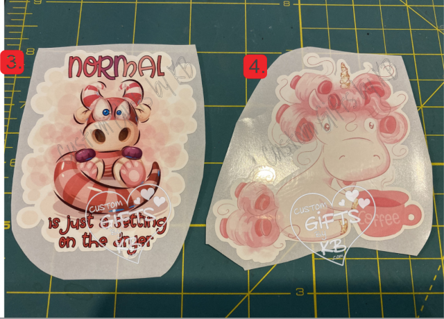 Normal is just a setting on the Dryer Pre-cut Stickers - Unicorn's need coffee too Pre-cut Stickers or WaterSlides