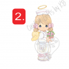 Cute Precious Moment Water Slide  or Stickers - Image 10