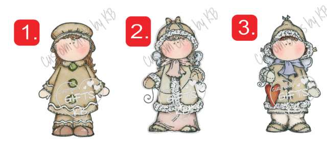 Winter Children Stickers or Waterslide