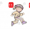 Winter Children Stickers or Waterslide - Image 6