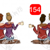 Custom Best Friends drinking Coffee or Tea Water Slide or Sticker - Image 4